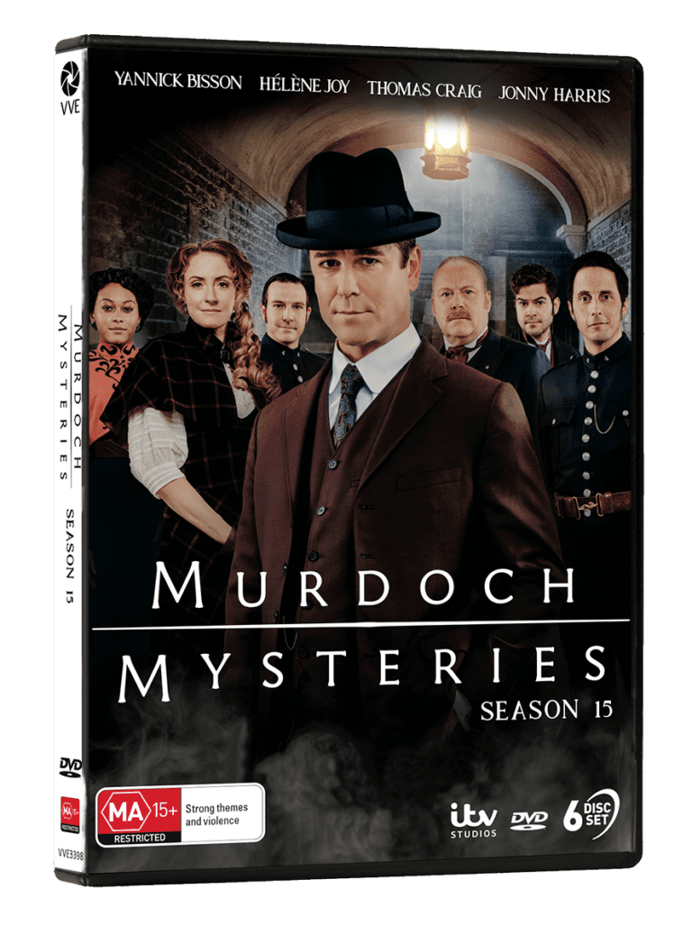 Murdoch Mysteries Season Fifteen Via Vision Entertainment