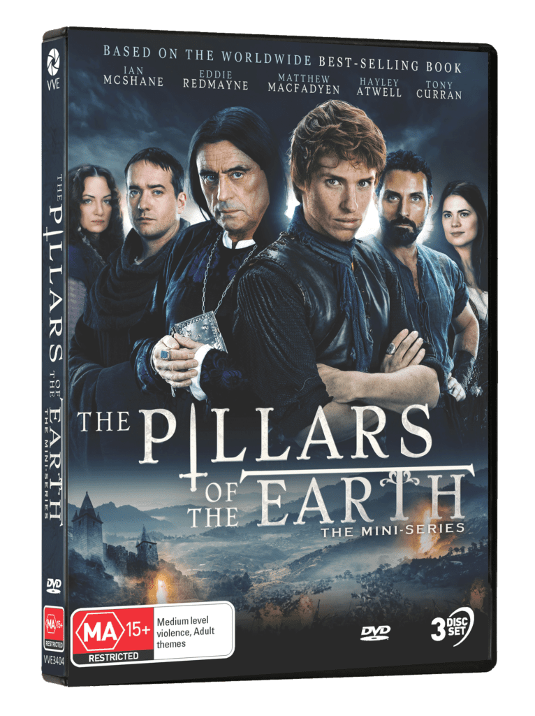 The Pillars of the Earth The MiniSeries DVD Via Vision Entertainment
