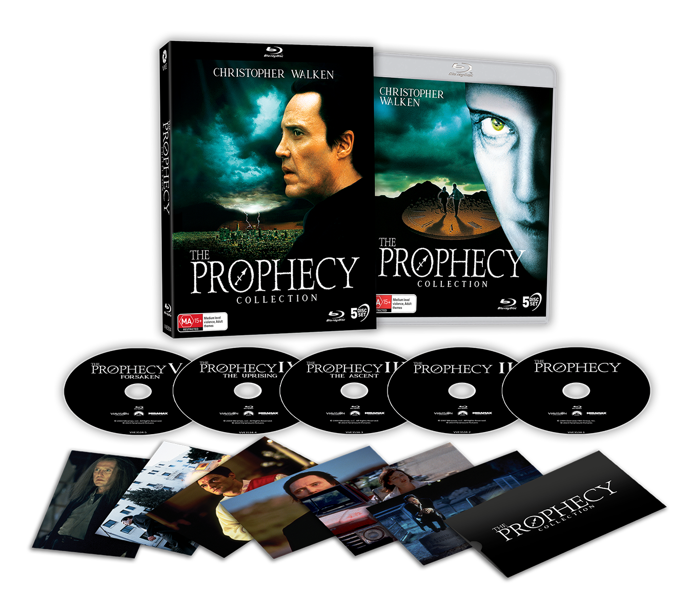 The Prophecy Collection - Limited Edition (Lenticular Cover / Hard  Slipcase) Blu-ray