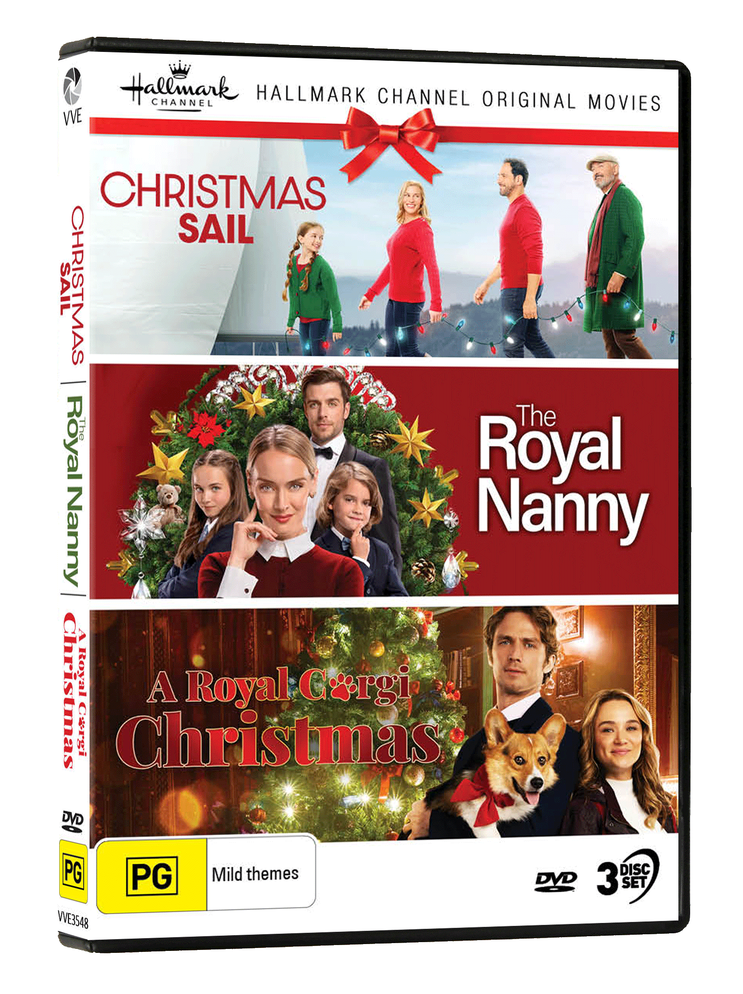 Hallmark Christmas Collection 29 (Christmas Sail / The Royal Nanny / A