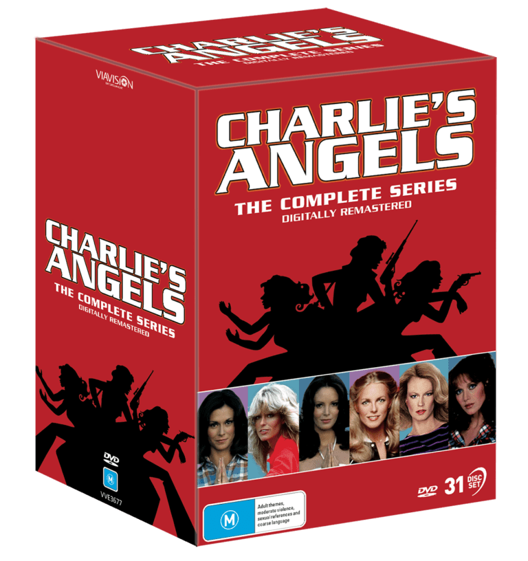 Charlies Angels The Complete Series Digitally Remastered Via Vision Entertainment