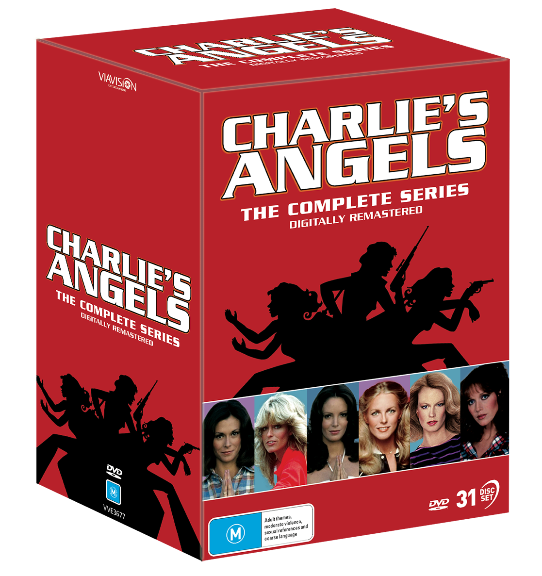 Charlie's Angels: The Complete Series (Digitally Remastered) | Via ...