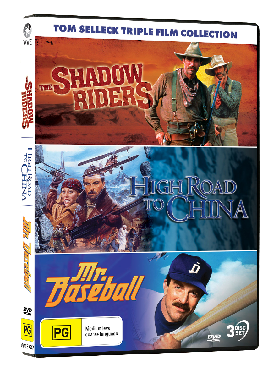 Tom Selleck Collection: The Shadow Riders / High Road to China / Mr ...