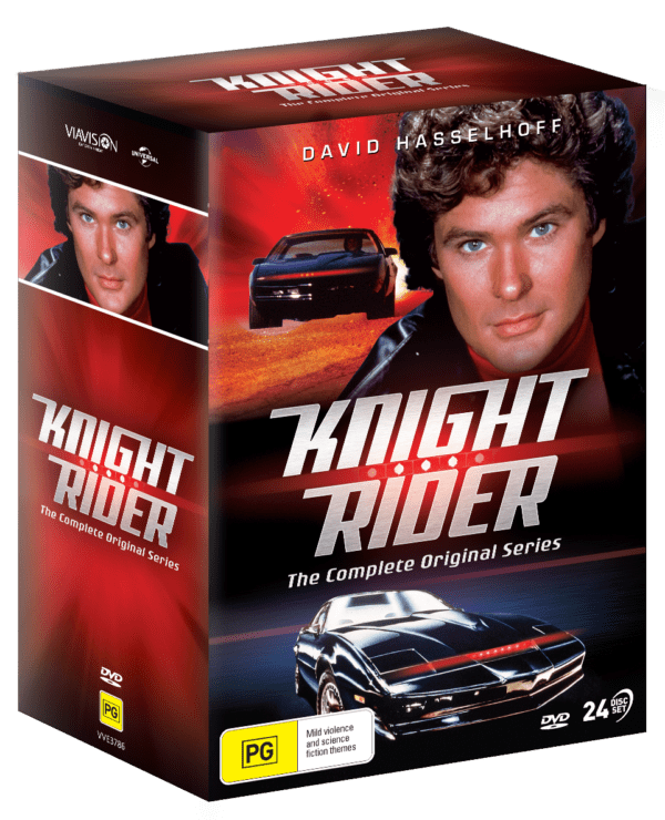Vve3786 Knight Rider The Complete Original Series Dvd Slipcase 3d