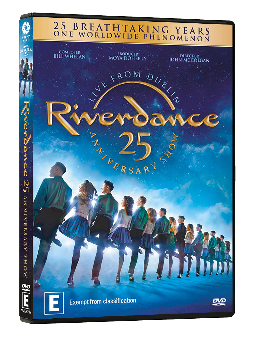 Riverdance 25th Anniversary Show Live from Dublin DVD Via Vision