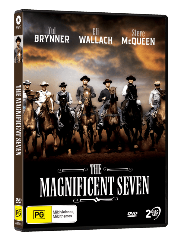 Vve3813 The Magnificent Seven Dvd Slick 3d