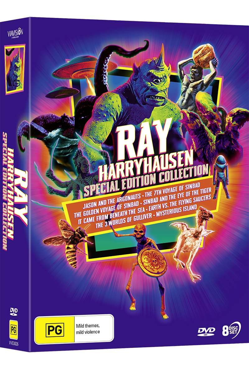 Ray Harryhausen Special Edition Collection Dvd Via Vision Entertainment 5613