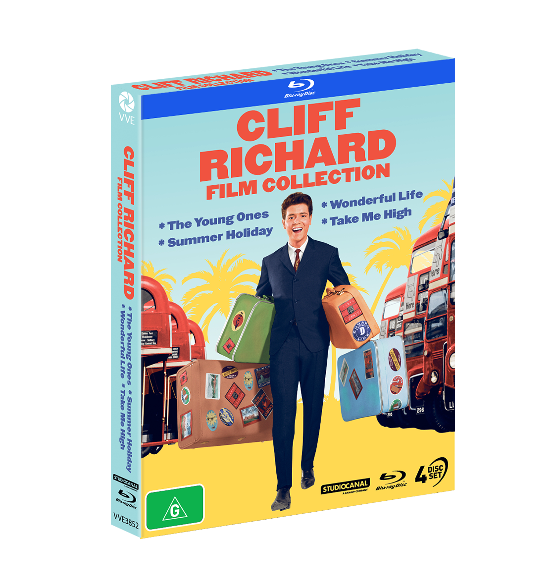 Vve3852 Cliff Richard 4 Film Collection Bd 3d