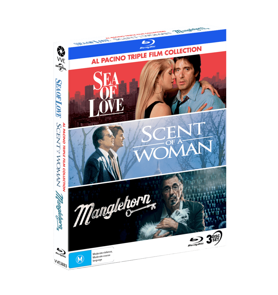 Al Pacino Triple Film Collection Sea Of Love Scent Of A Woman Manglehorn Special 1386