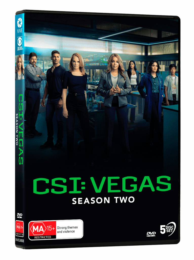 CSI Vegas Season Two DVD Via Vision Entertainment