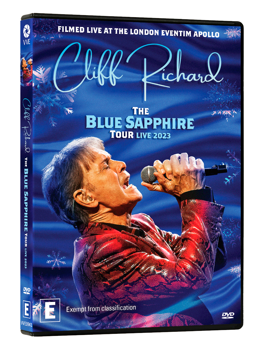 Cliff Richard: The Blue Sapphire Tour (Live 2023) - DVD