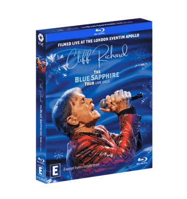 Vve3942 Cliff Richard Blue Sapphire Tour Blu Ray Slipcase 3d (e Rated)