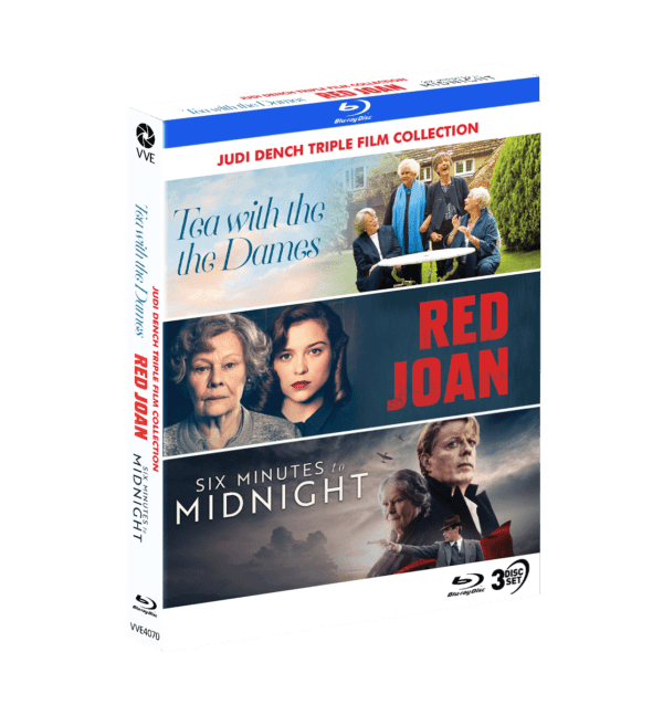 Vve4070 Judi Dench 3 Film Blu Ray Slipcase 3d