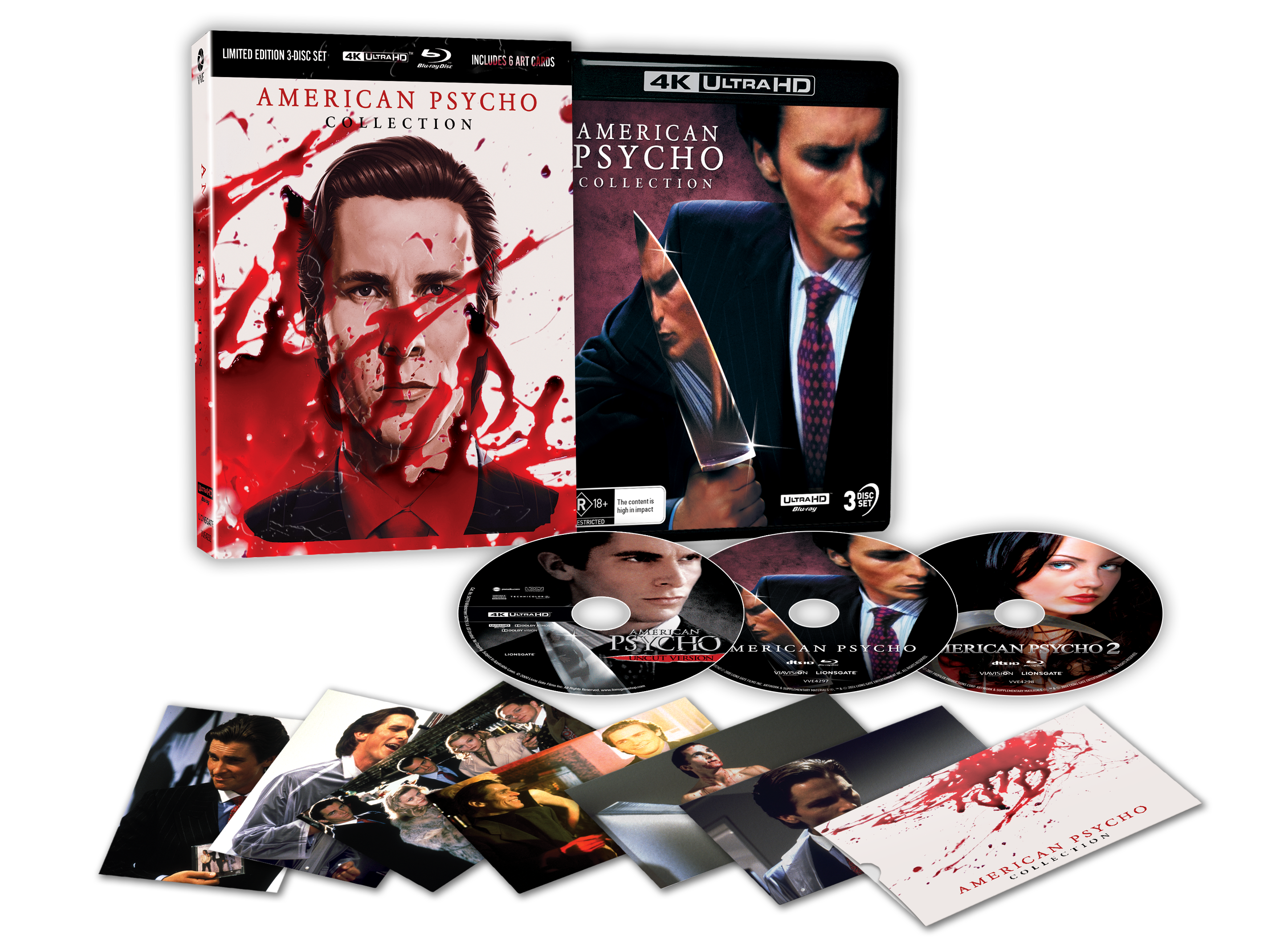 Vve4232 American Pyscho 4k Expanded Blood Pack