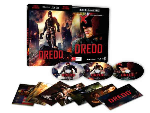 Vve4236 2 Dredd Limited Edition 4k + Blu Ray Expanded Pack