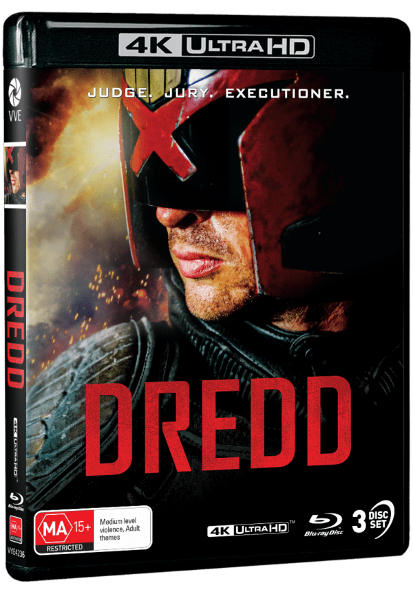 Vve4236 Dredd Limited Edition 4k + Blu Ray Slick 3d