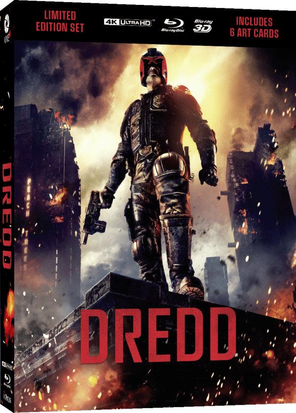 Vve4236 Dredd Limited Edition 4k + Blu Ray Slipcase 3d