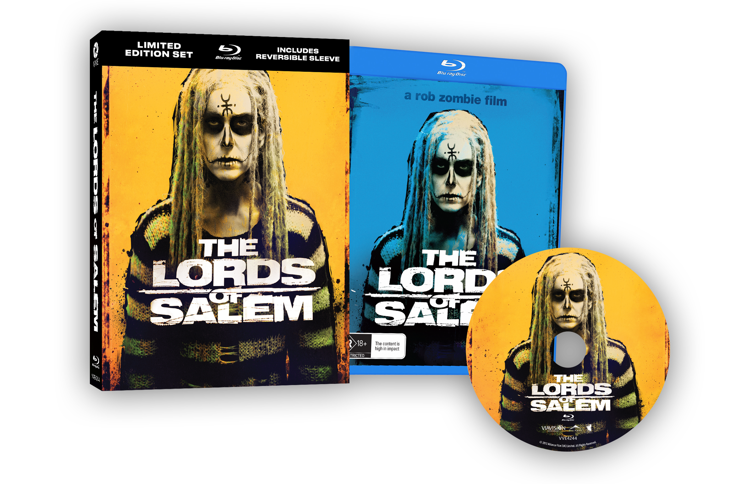 Vve4244 The Lords Of Salem Limited Edition Blu Ray Expanded Pack
