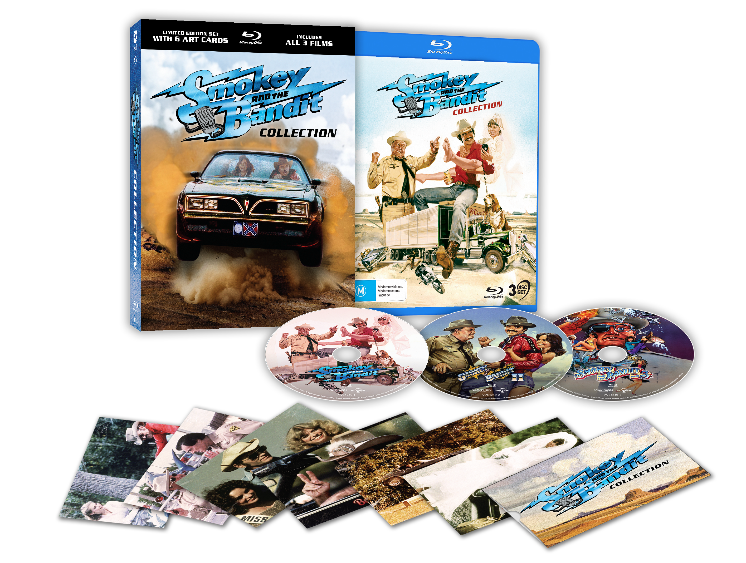 Vve4249 Smokey And The Bandits Limited Edition Blu Ray Expanded Pack