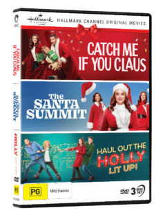 Vve4266 Hallmark Christmas Collection #36 (catch Me If You Claus The Santa Summit Haul Out The Holly Lit Up) Dvd 3d