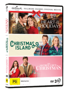 Vve4274 Hallmark Christmas Collection #40 (heart Of The Holidays Christmas Island The Secret Gift Of Christmas) Dvd 3d