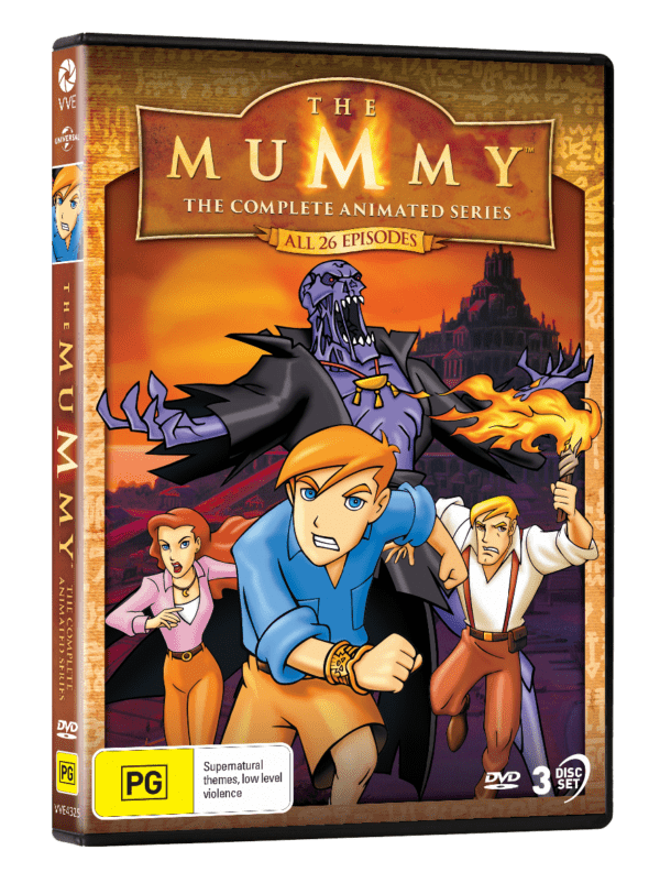 Vve4325 The Mummy Complete Animated Series Dvd 3d