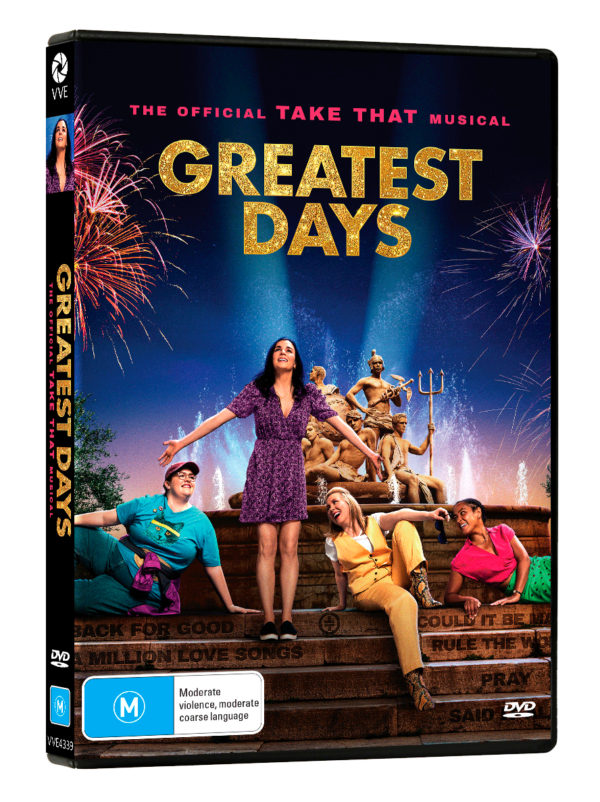 Vve4339 Greatest Days Take That Musical Dvd Slick 3d