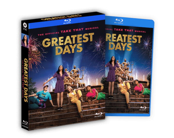 Vve4340 Greatest Days Take That Musical Blu Ray Slipcase Expanded