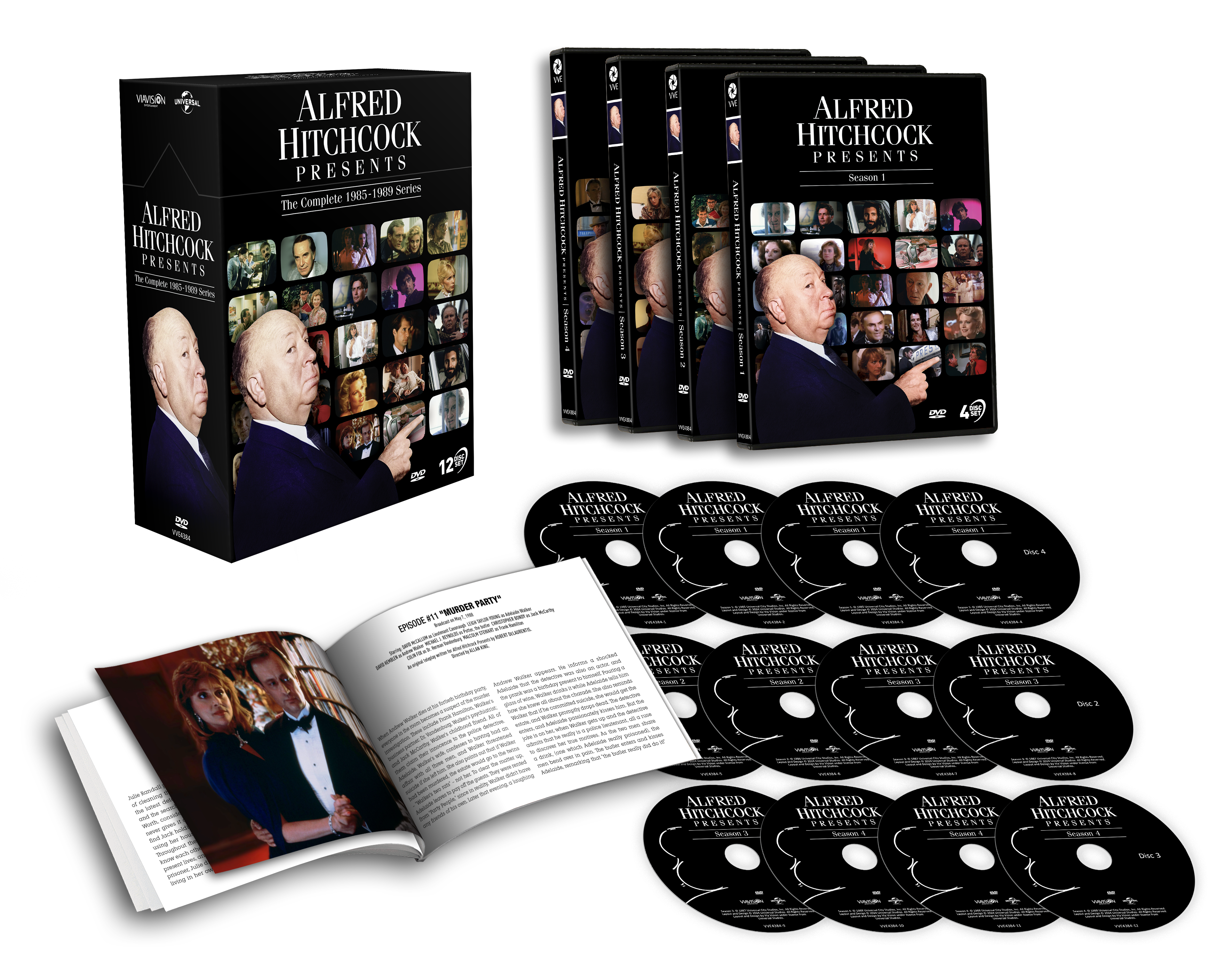 Vve4384 Alfred Hitchcock Presents 1985 89 Series Expanded Pack