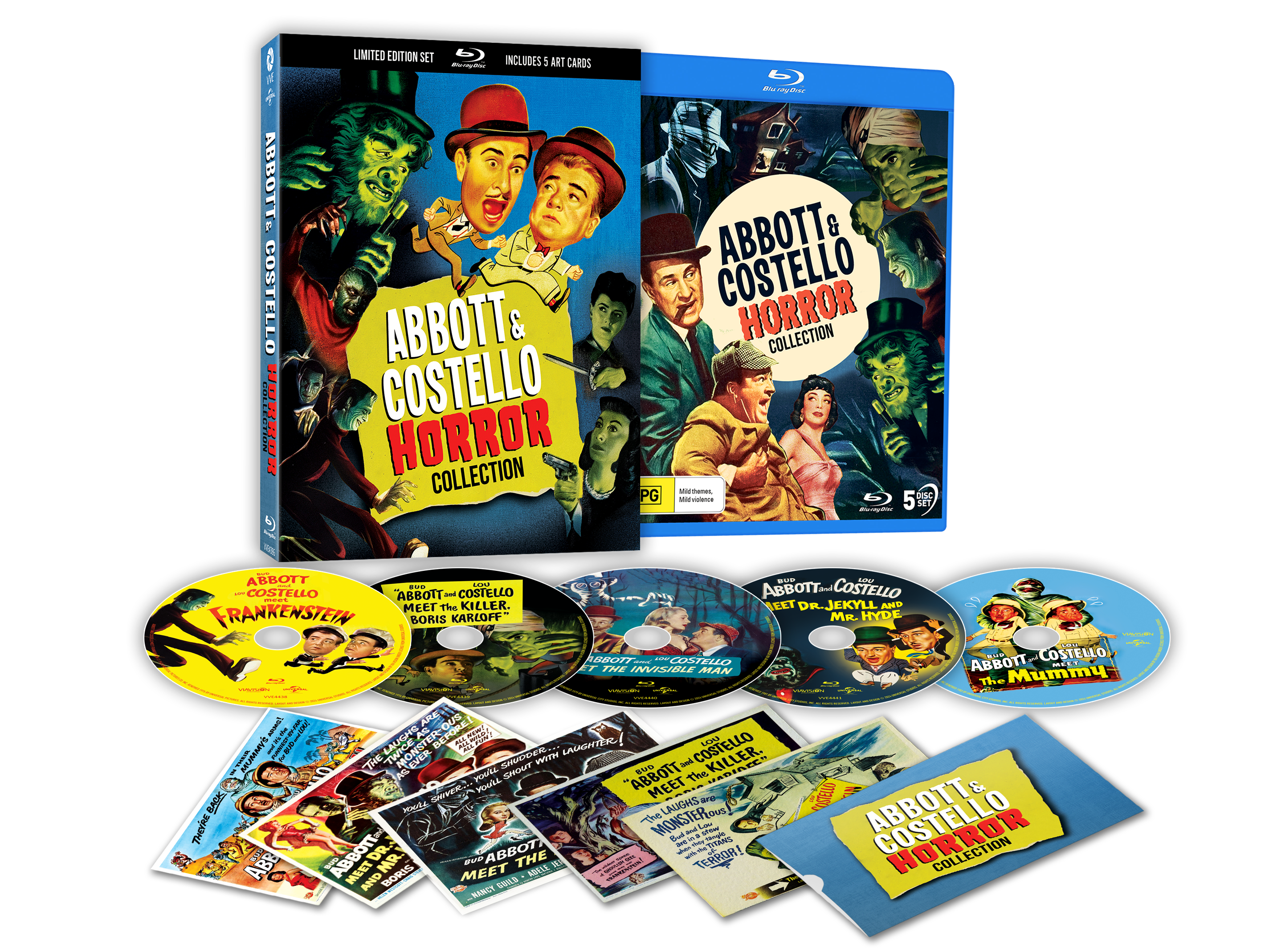 Vve4386 Abbott And Costello Horror Collection Expanded