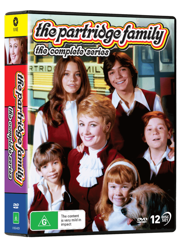 Vve4409 The Partridge Family The Complete Series Dvd 3d