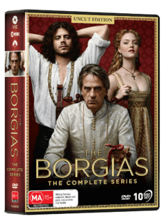 Vve4426 The Borgias The Complete Series Dvd 3d