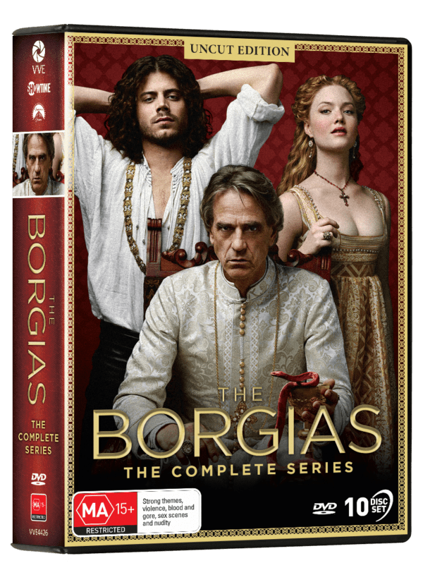 Vve4426 The Borgias The Complete Series Dvd 3d