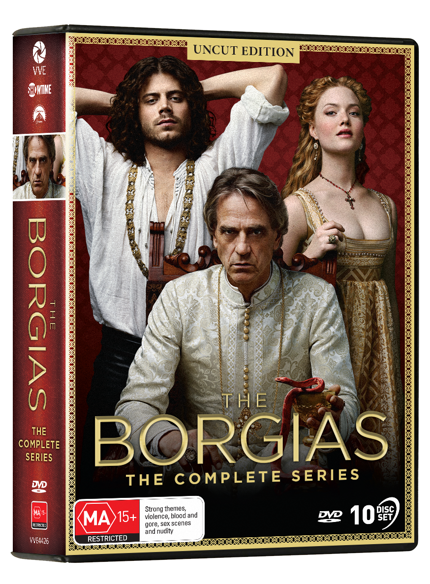 Vve4426 The Borgias The Complete Series Dvd 3d