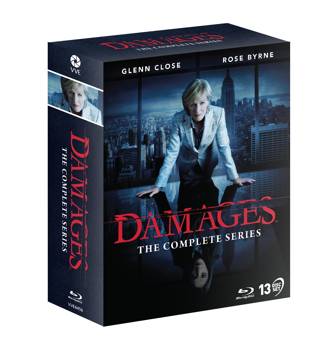 Vve4456 Damages Complete Series Blu Ray Slipcase 3d