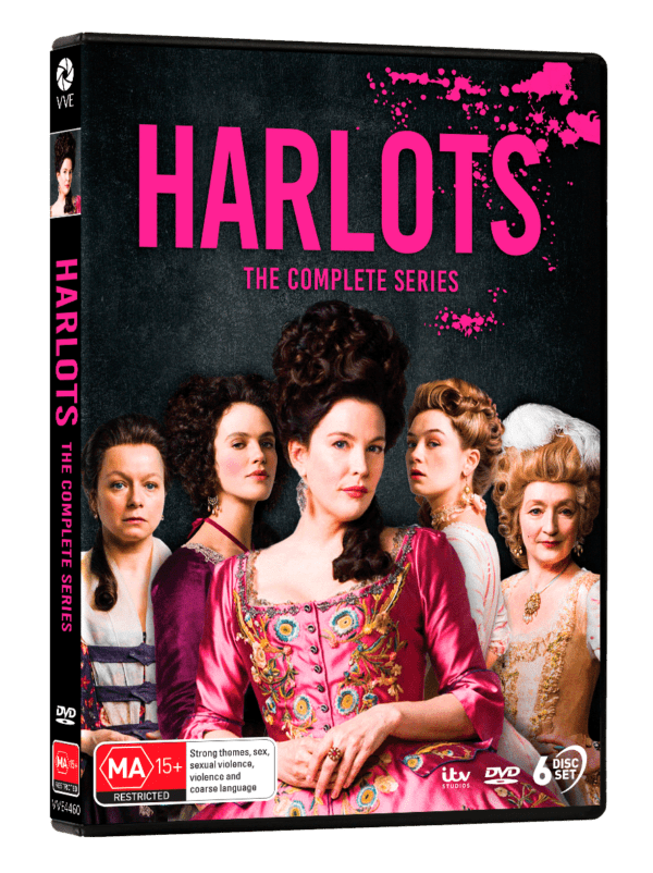 Vve4460 Harlots The Complete Series Dvd Slick 3d