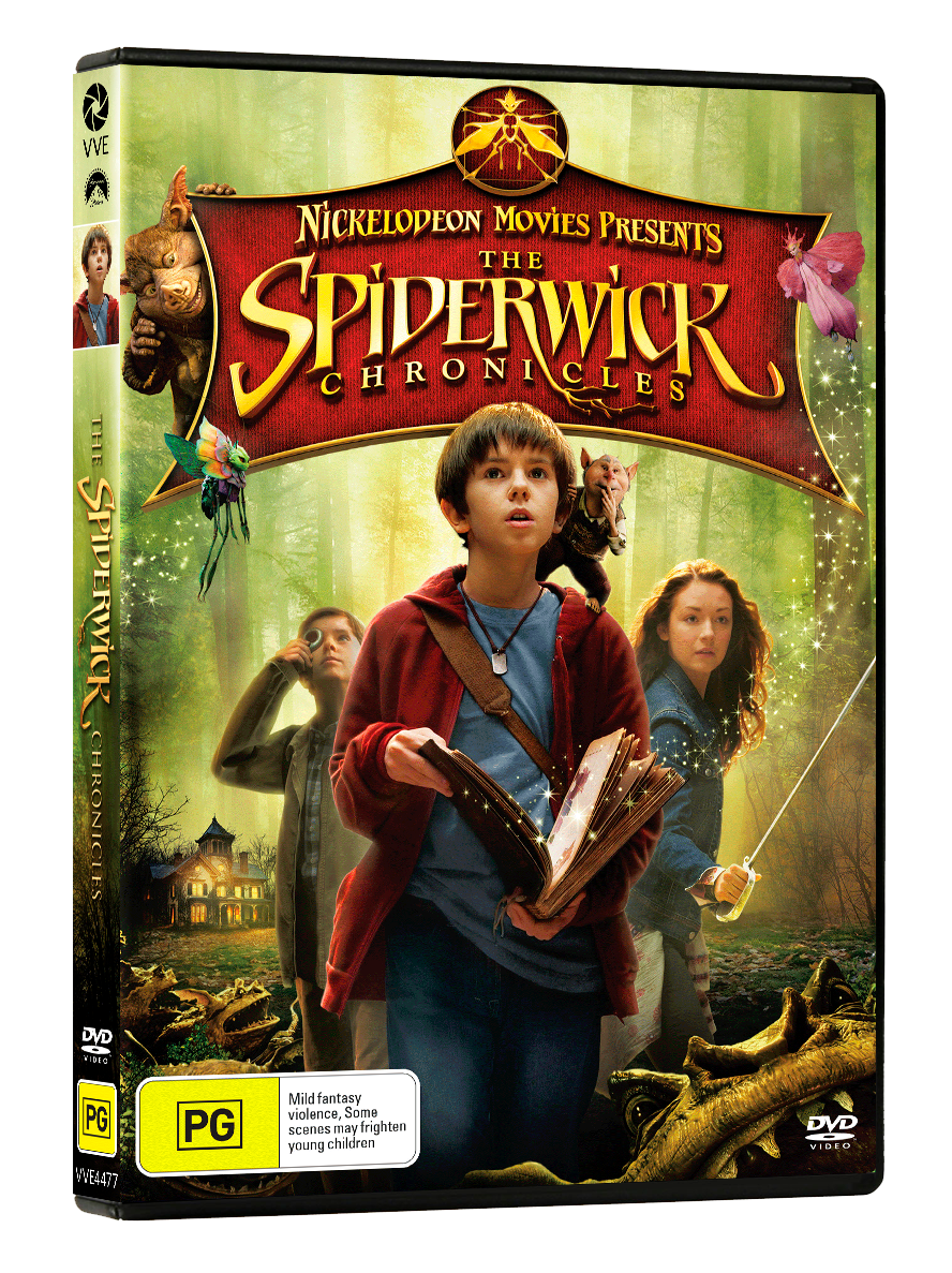 Vve4477 The Spiderwick Chronicles Dvd Slick 3d