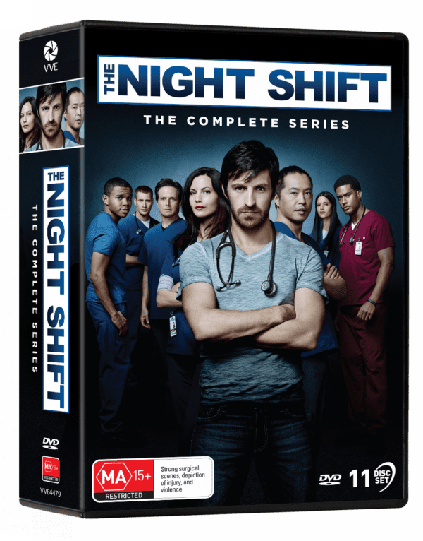 Vve4479 The Night Shift The Complete Series (re Issue) Dvd 3d