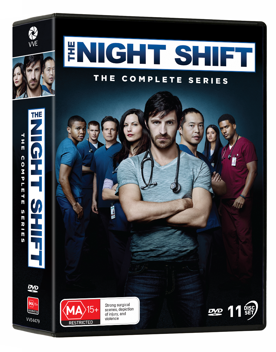Vve4479 The Night Shift The Complete Series (re Issue) Dvd 3d