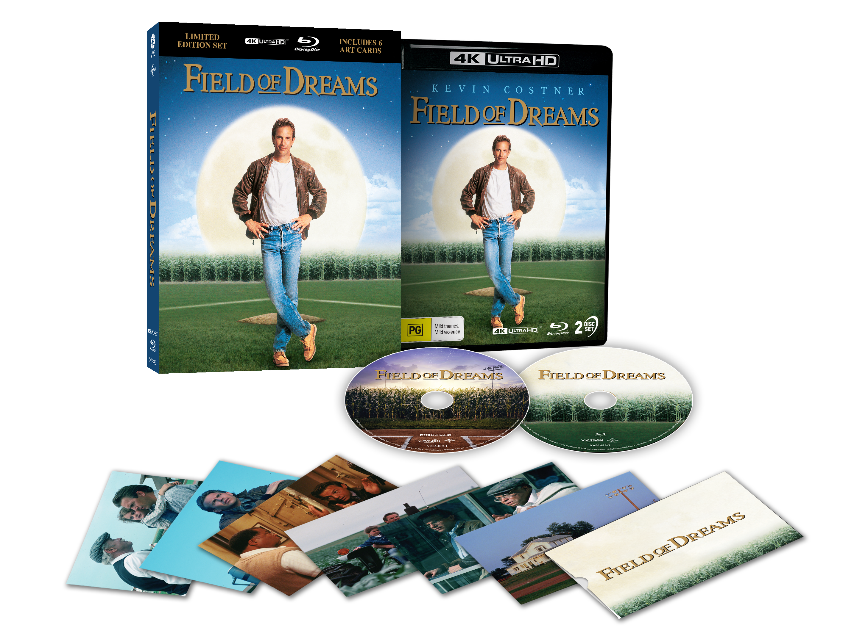 【新品】 Field of Dreams (1989) - 4K UHD + Blu-ray Limited Edition 3D マジック：ザ・ギャザリング