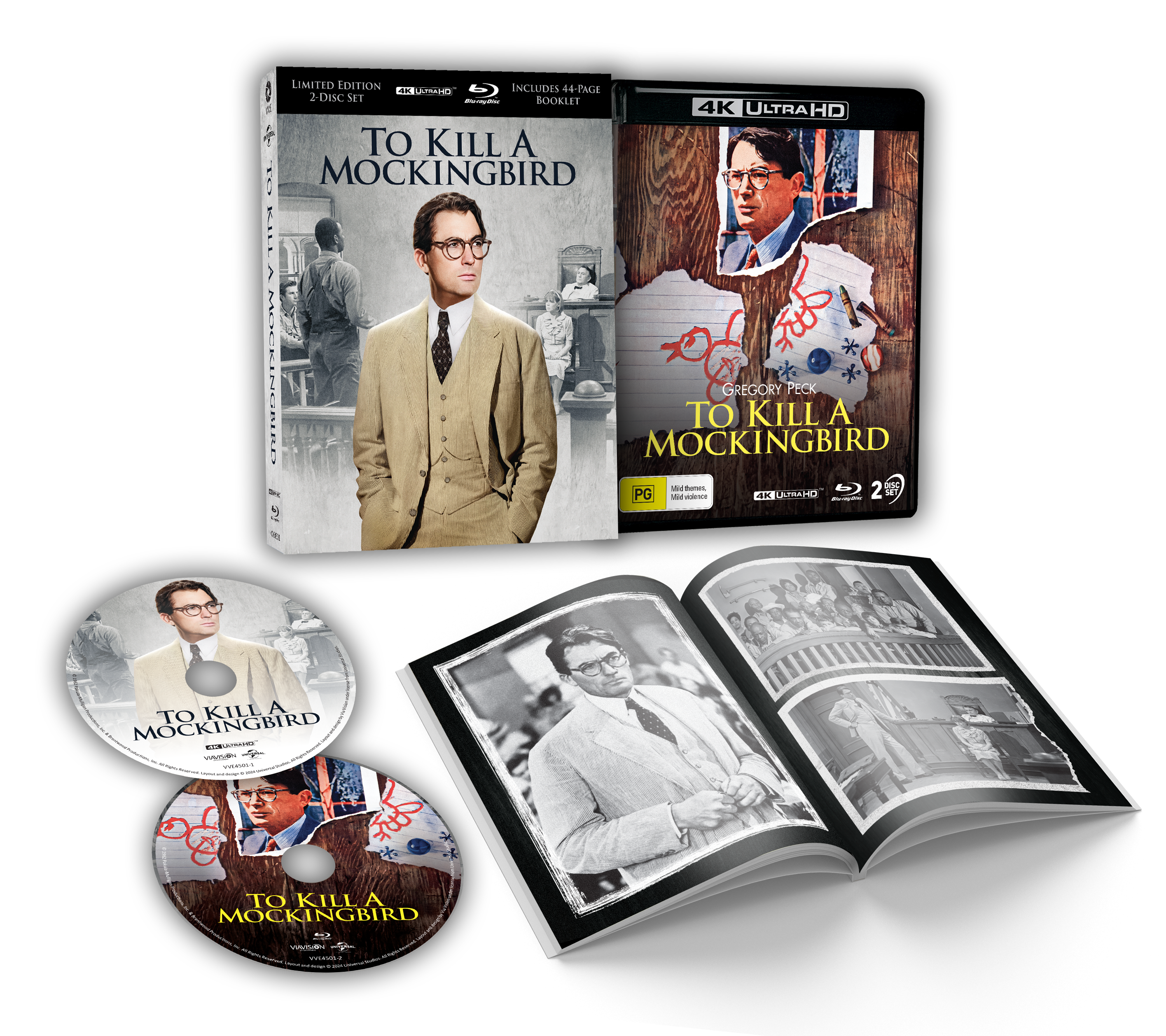 Vve4501 To Kill A Mockingbird Limited Edition 4k + Blu Ray Expanded