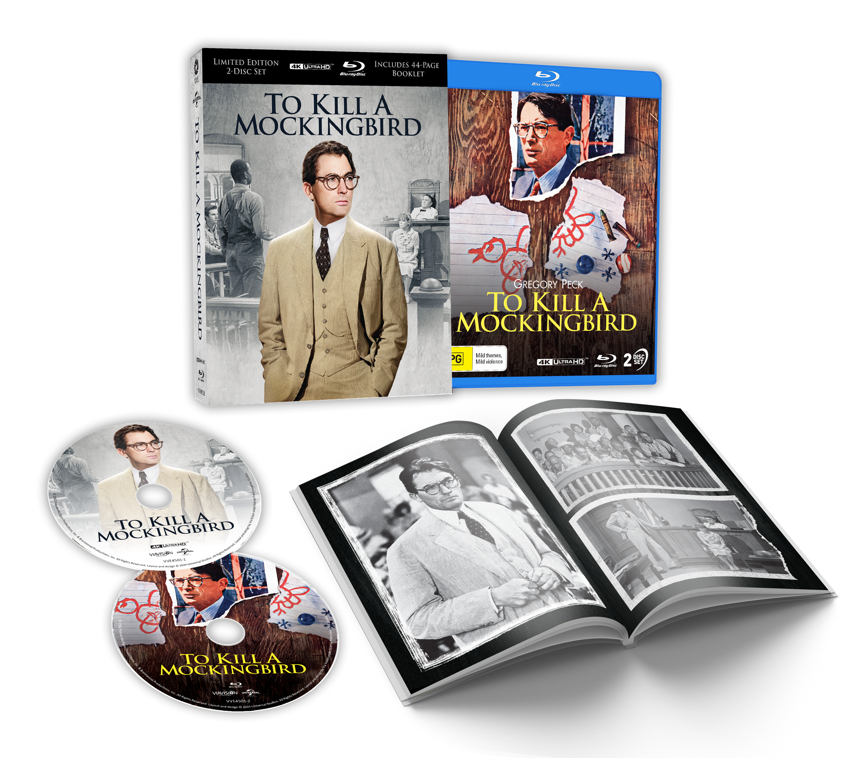 Vve4501 To Kill A Mockingbird Limited Edition 4k + Blu Ray Expanded