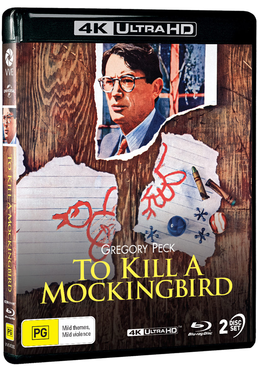 Vve4501 To Kill A Mockingbird Limited Edition 4k + Blu Ray Slick 3d
