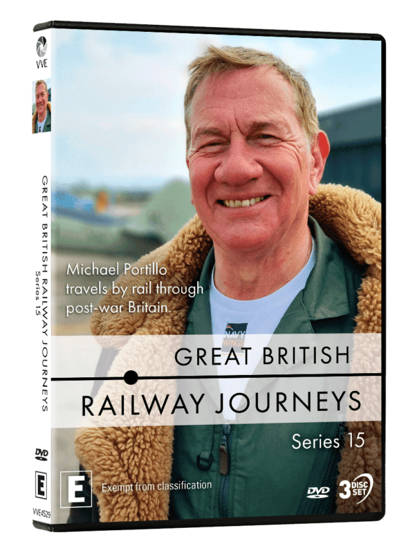 Vve4529 Great British Railway Journeys S15 Dvd Slick 3d