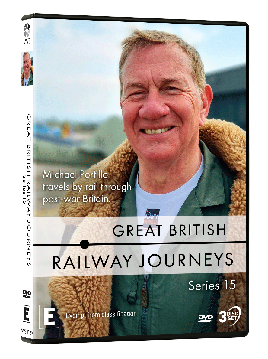 Vve4529 Great British Railway Journeys S15 Dvd Slick 3d