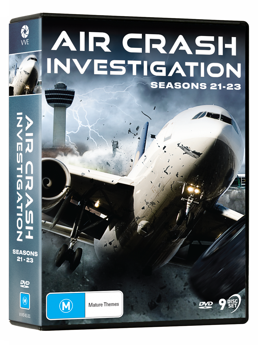 Air Crash Investigations Seasons 21 23 DVD Via Vision Entertainment