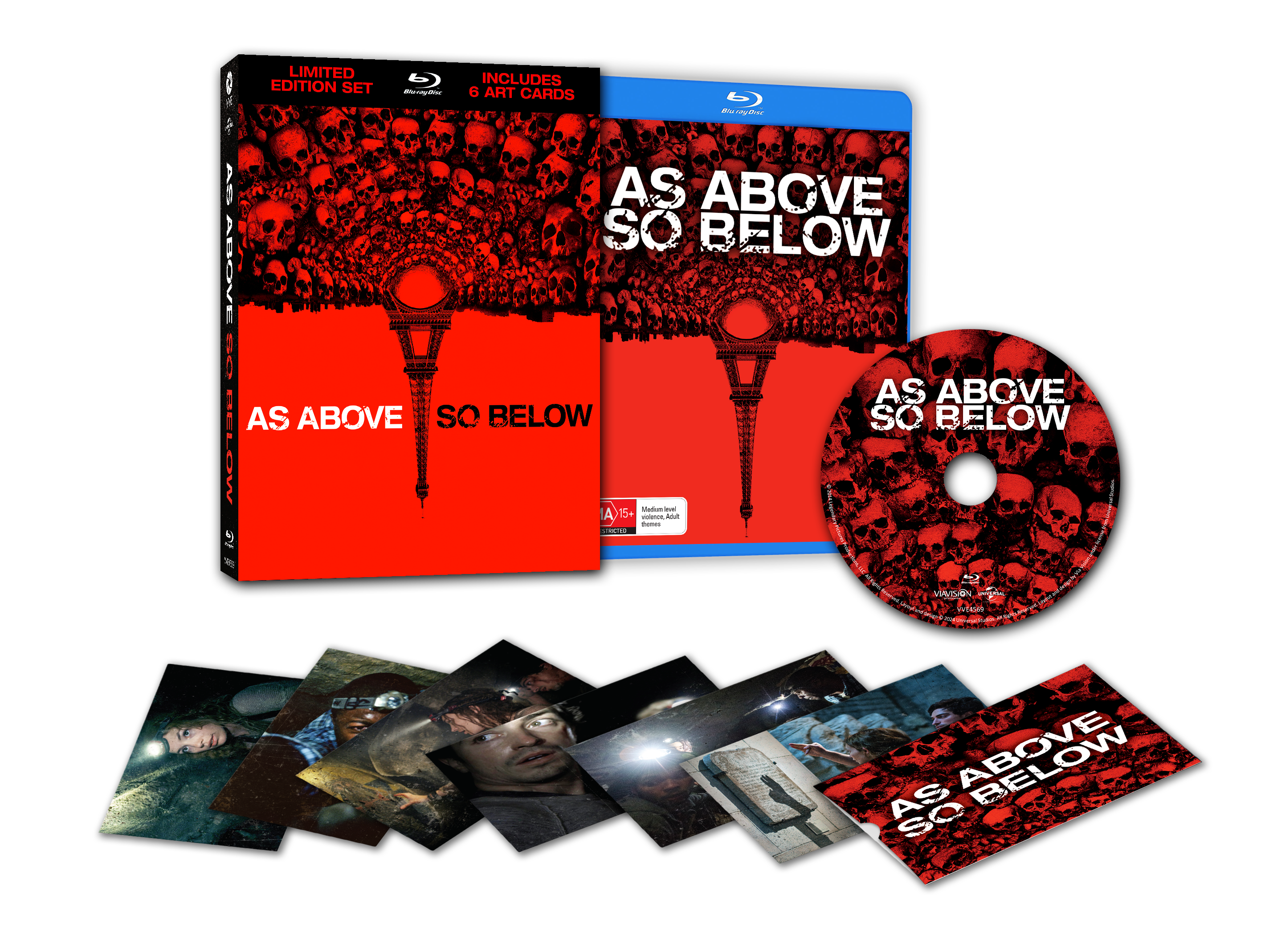 Vve4569 As Above So Below Limited Edition Blu Ray Expanded