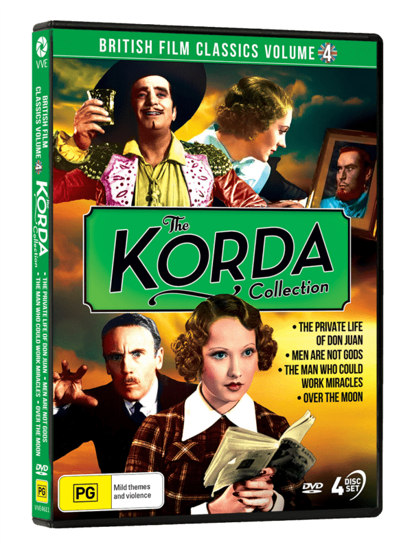 Vve4611 British Film Classics The Korda Col. Vo4 3d