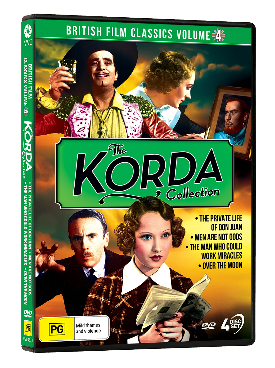 Vve4611 British Film Classics The Korda Col. Vo4 3d