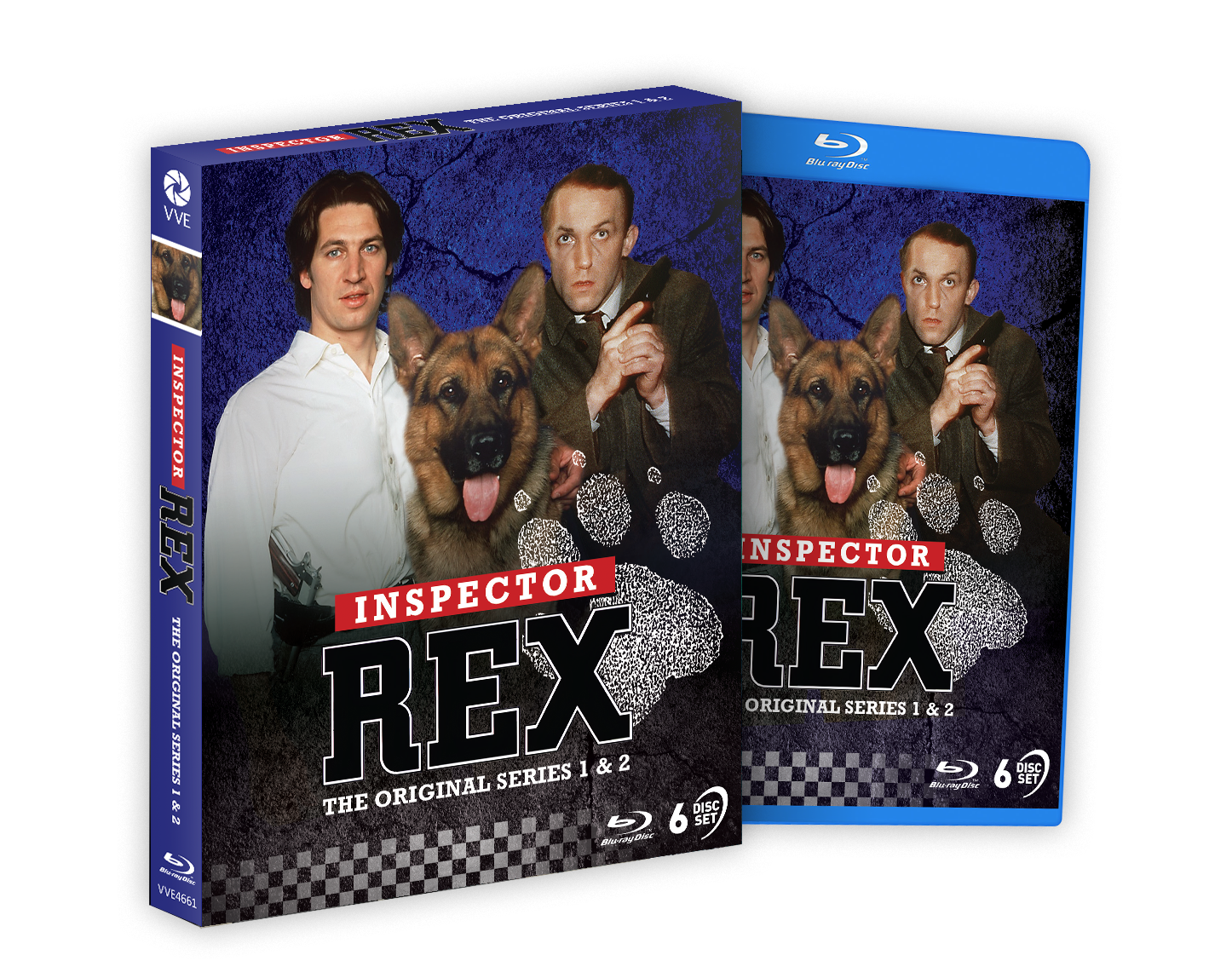 Vve4661 Inspector Rex The Original Series 1 & 2 Bd Expanded 3d